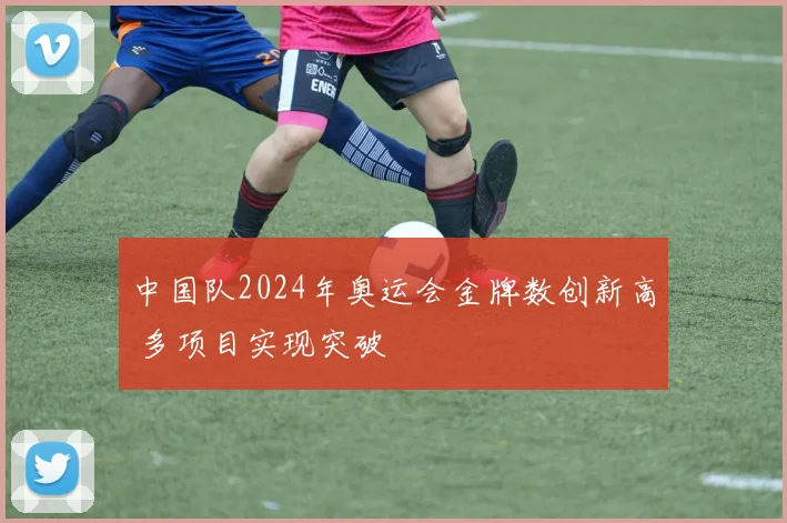 中国队2024年奥运会金牌数创新高 多项目实现突破